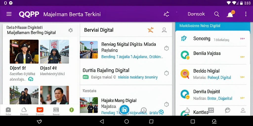 Screenshot utama QQRP menampilkan antarmuka pengguna yang menarik dan informatif.