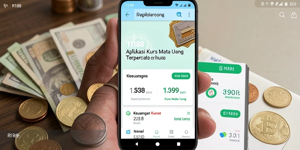 Tampilan antarmuka aplikasi RI188 yang user-friendly dan informatif.