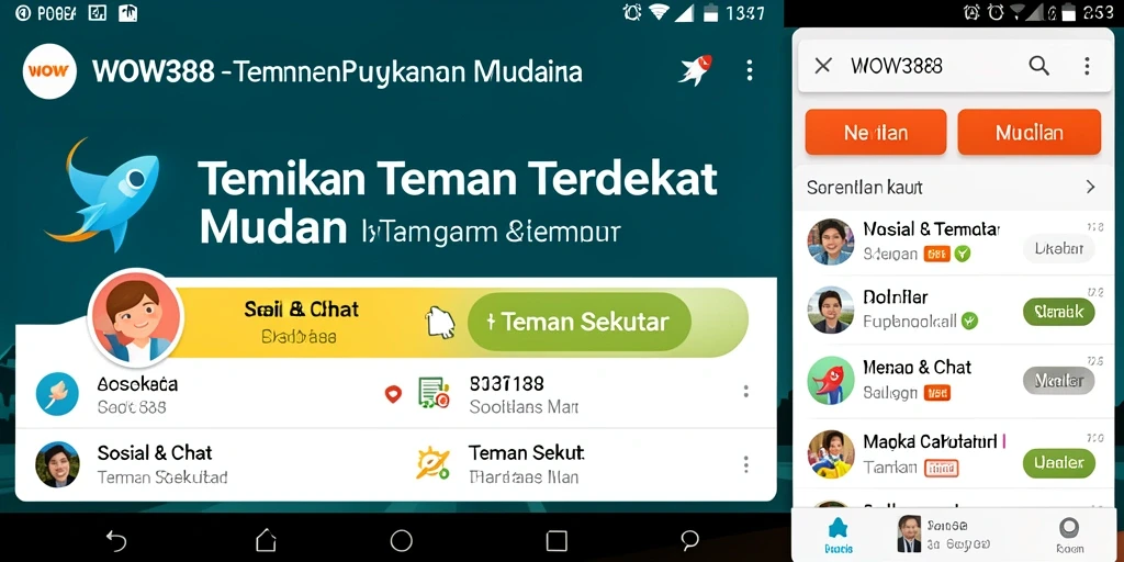 Tampilan antarmuka WOW388 yang menarik dan mudah digunakan.